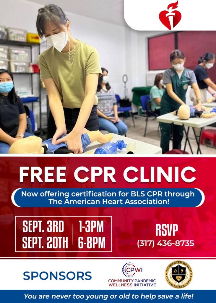 september free cpr clinic